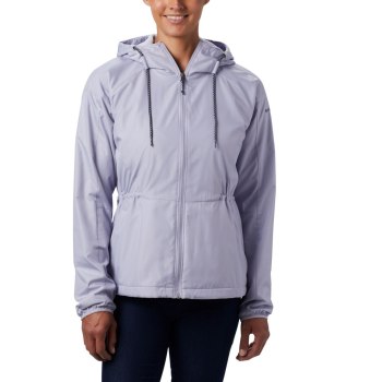 Columbia Side Hill Lined Windbreaker, Chamarras Morados Para Mujer | 051748-STB